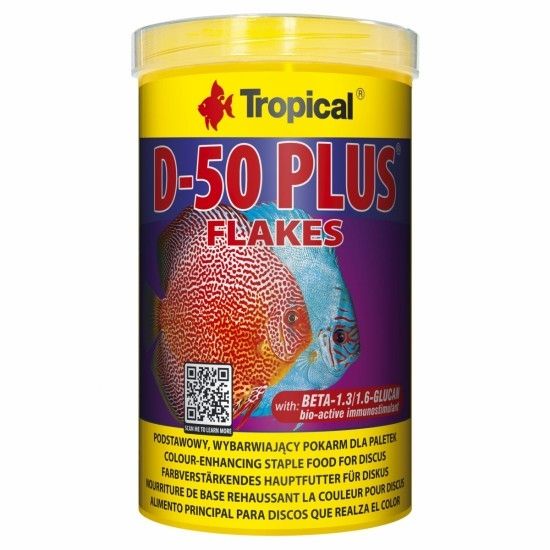 D-50 PLUS, Tropical Fish, 1000 ml/ 200 g 1000