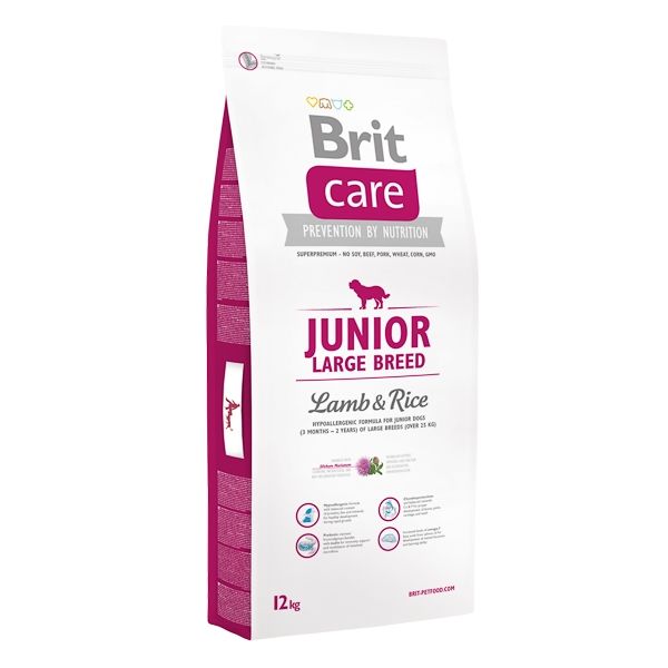 Brit Care Junior Large Breed Lamb & Rice, 12 kg
