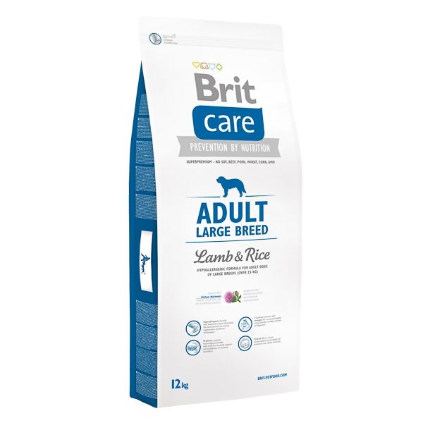 Brit Care Adult Large Breed Lamb & Rice, 12 kg
