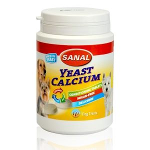 Sanal Dog Yeast Calcium, 150 g 150 imagine 2022
