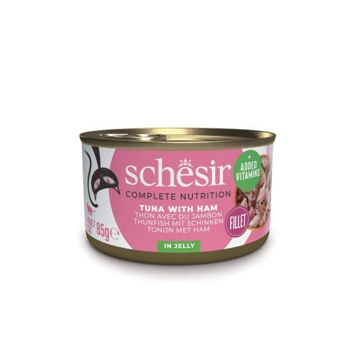 Hrana umeda pisici, Schesir, Ton si Sunca in Jeleu, 85 g