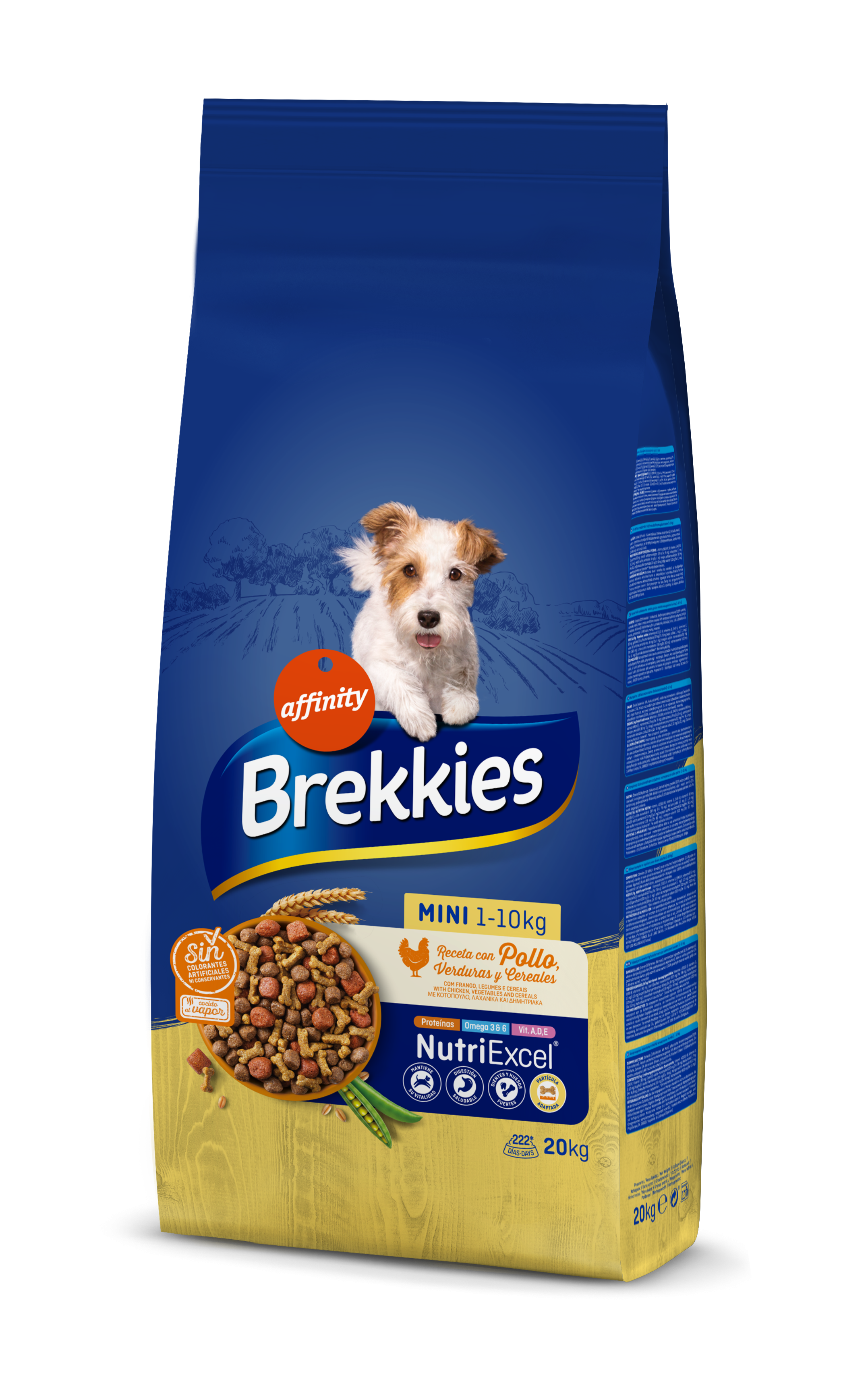 Brekkies Dog Excel Mix Mini Original, 20 kg