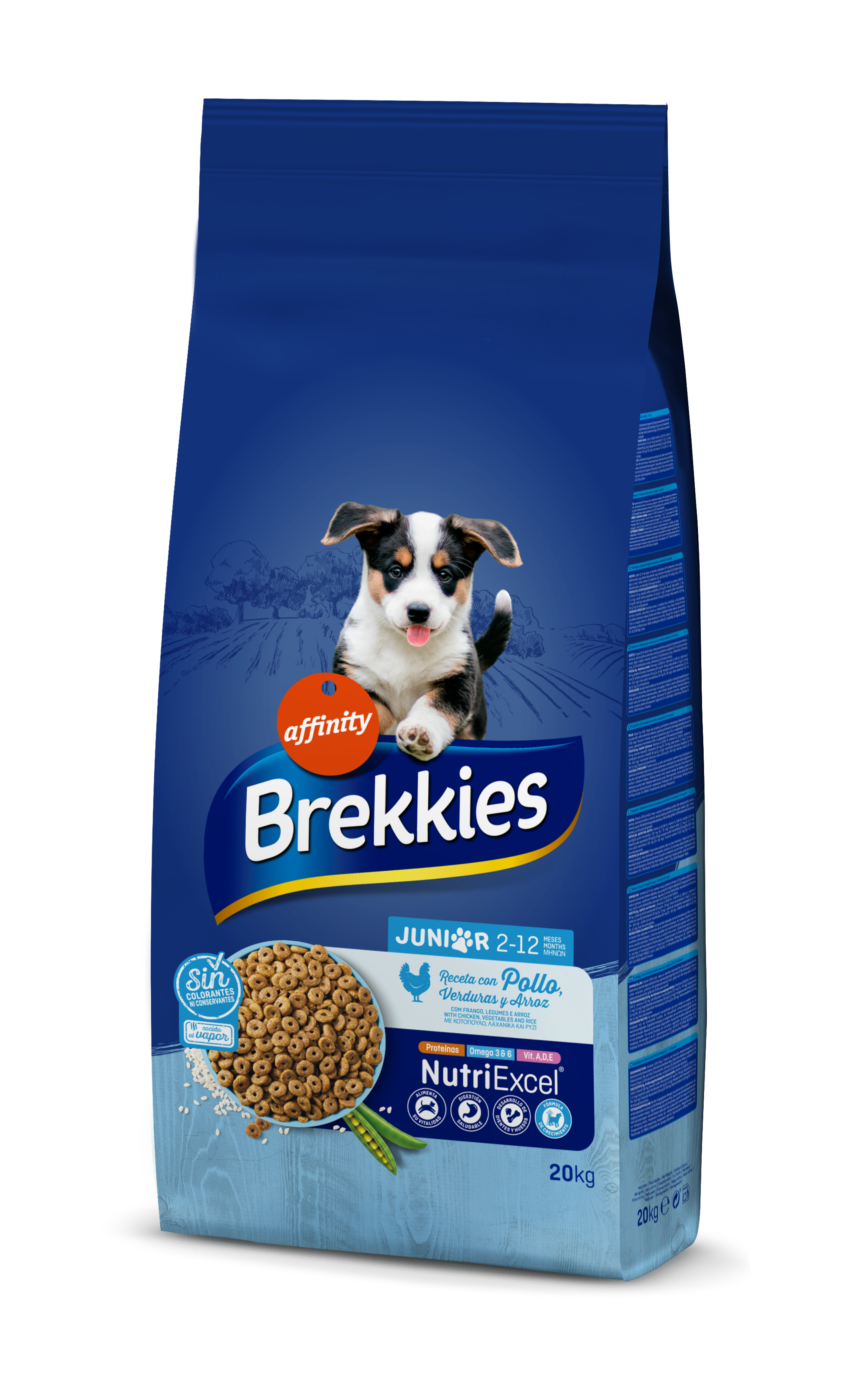 Brekkies Dog Excel Junior Original, 20 kg