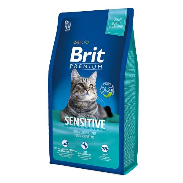 Brit Premium Cat Sensitive, 8 kg Brit imagine 2022