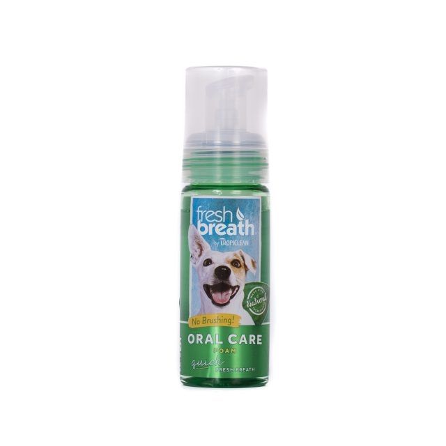 Tropiclean Fresh Breath Oral Care Foam, 133 Ml