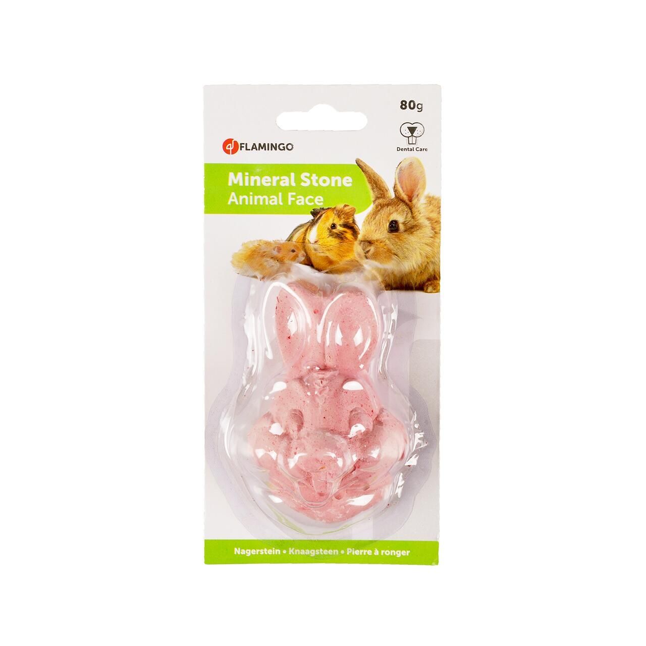 Bloc Mineral Rozatoare, Flamingo, Fata de Iepure, 80 g