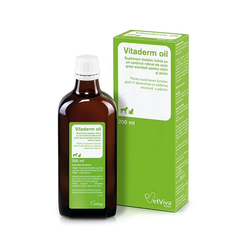 Vitaderm Solutie Orala, 200 ml