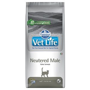 Vet Life Natural Diet Cat Neutered Male, 2 Kg