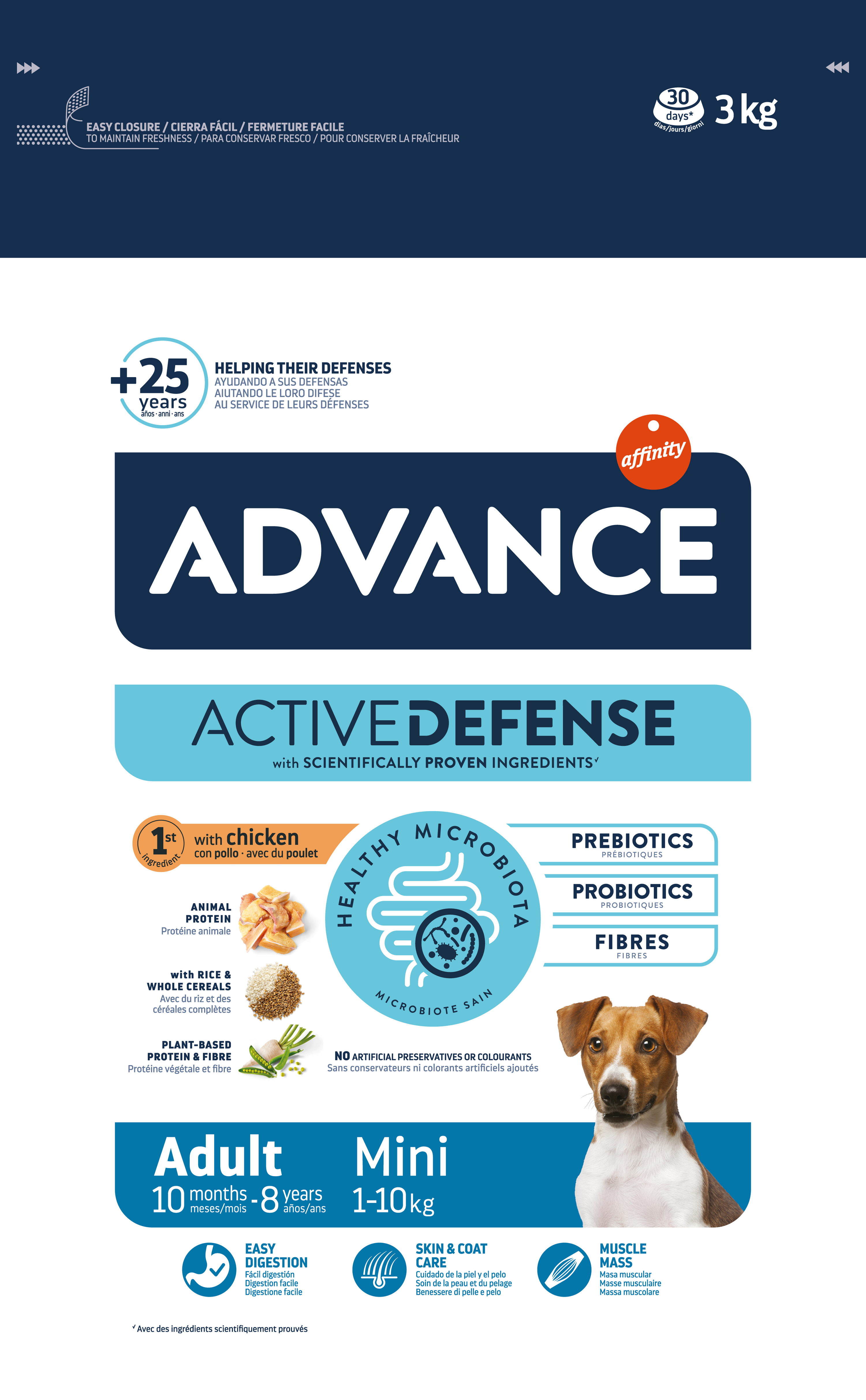 Advance Dog Mini Adult, 3 kg