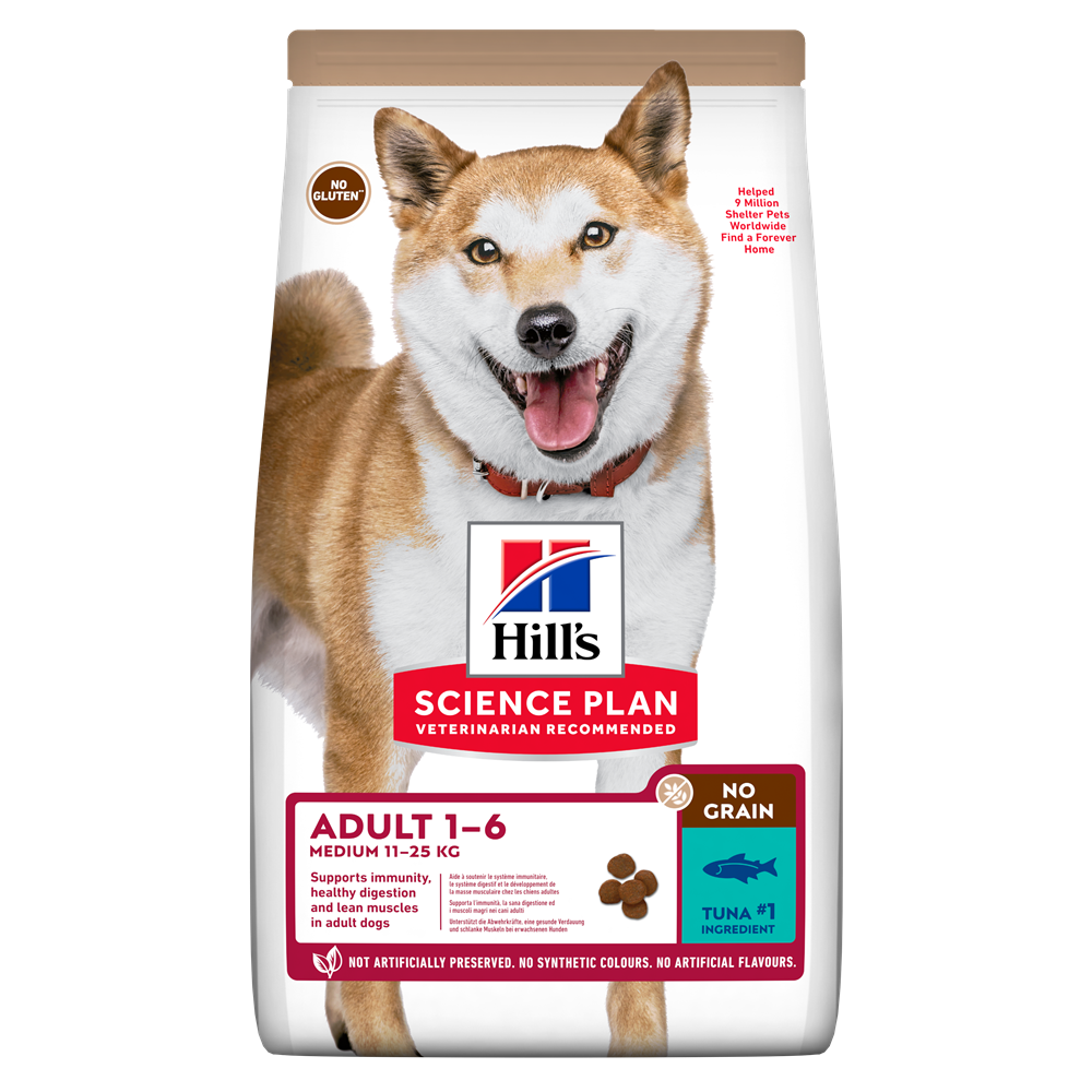 Hill\'s Science Plan Canine Adult No Grain Tuna, 2.5 kg