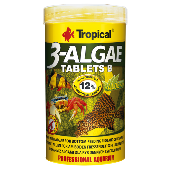 3-ALGAE Tablets B Tropical Fish, 50 ml/ 36 g 3-ALGAE imagine 2022