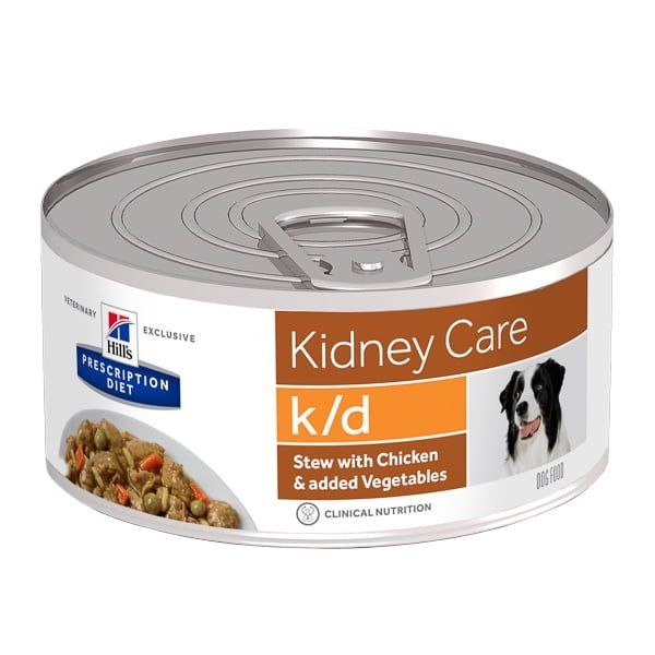 Hill\'s Prescription Diet Canine k/d Chicken & Vegetables Stew, 156 g