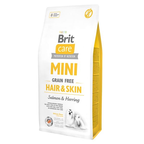 Brit Care Mini Grain Free Hair And Skin, 7 Kg