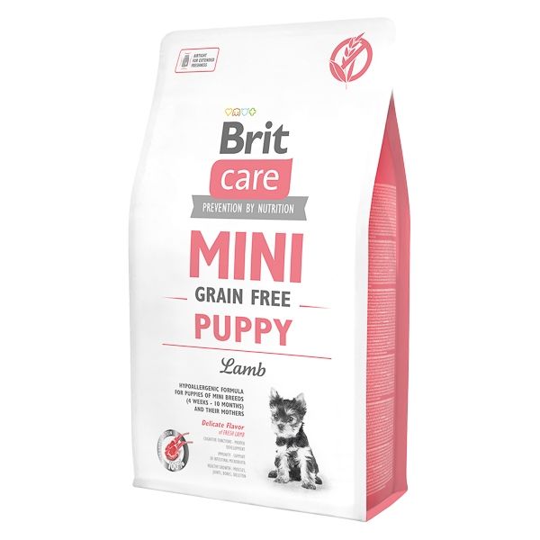 Brit Care Mini Grain Free Puppy Lamb, 2 kg