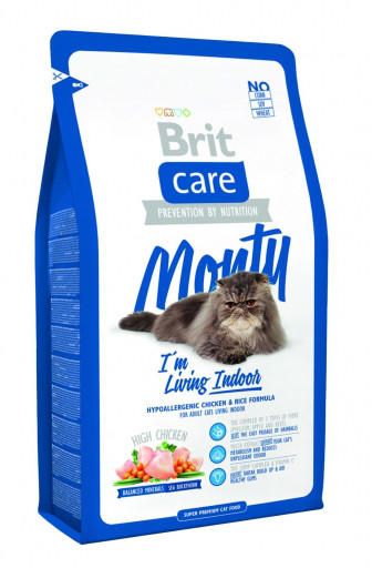 Brit Care Cat Monty Living Indoor, 2 Kg