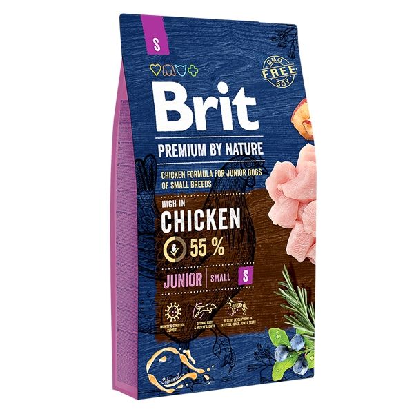 Brit Premium by Nature Junior Small, 8 kg Brit imagine 2022