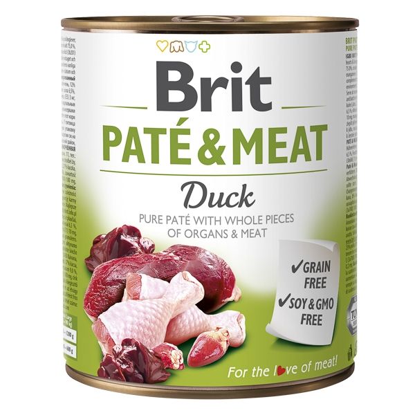 Brit Pate And Meat Duck, 800 G