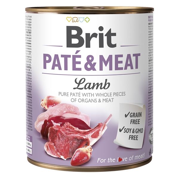 Brit Pate And Meat Lamb, 800 G