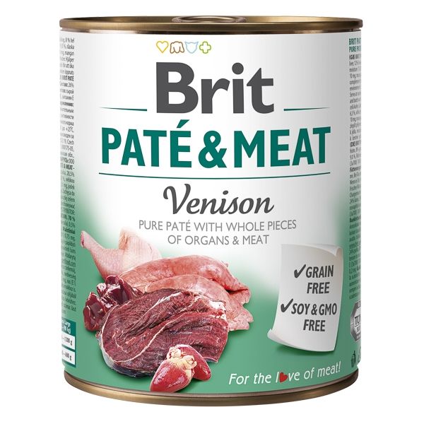 Brit Pate and Meat Venison, 800 g