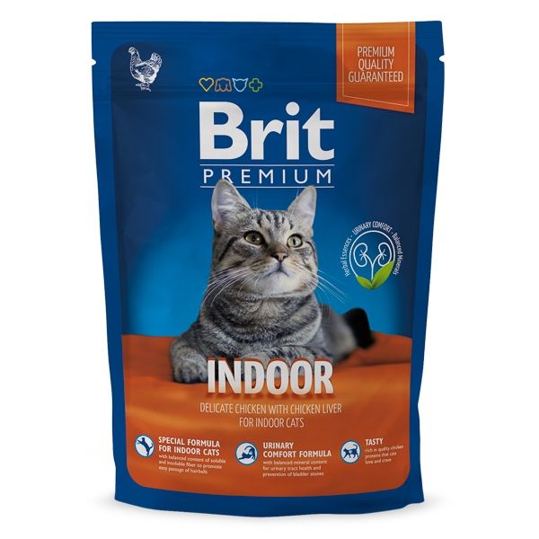 Brit Premium Cat Indoor, 1.5 kg 1.5 imagine 2022