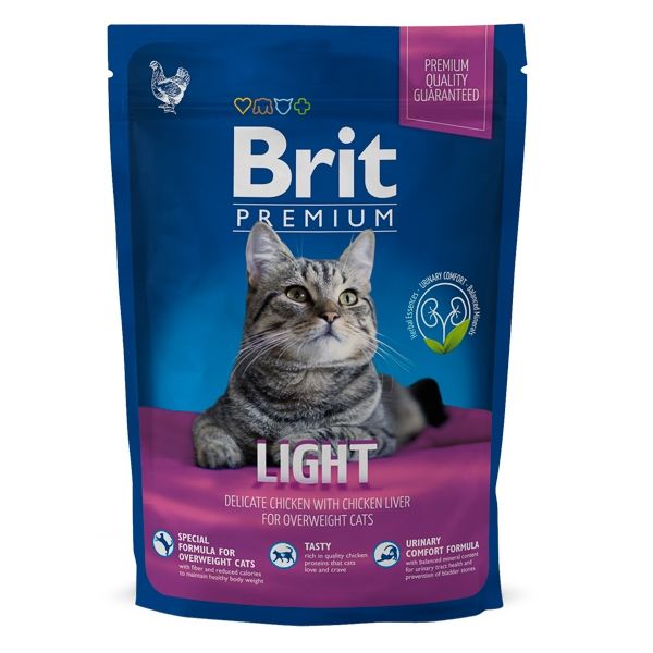 Brit Premium Cat Light, 800 g 800 imagine 2022