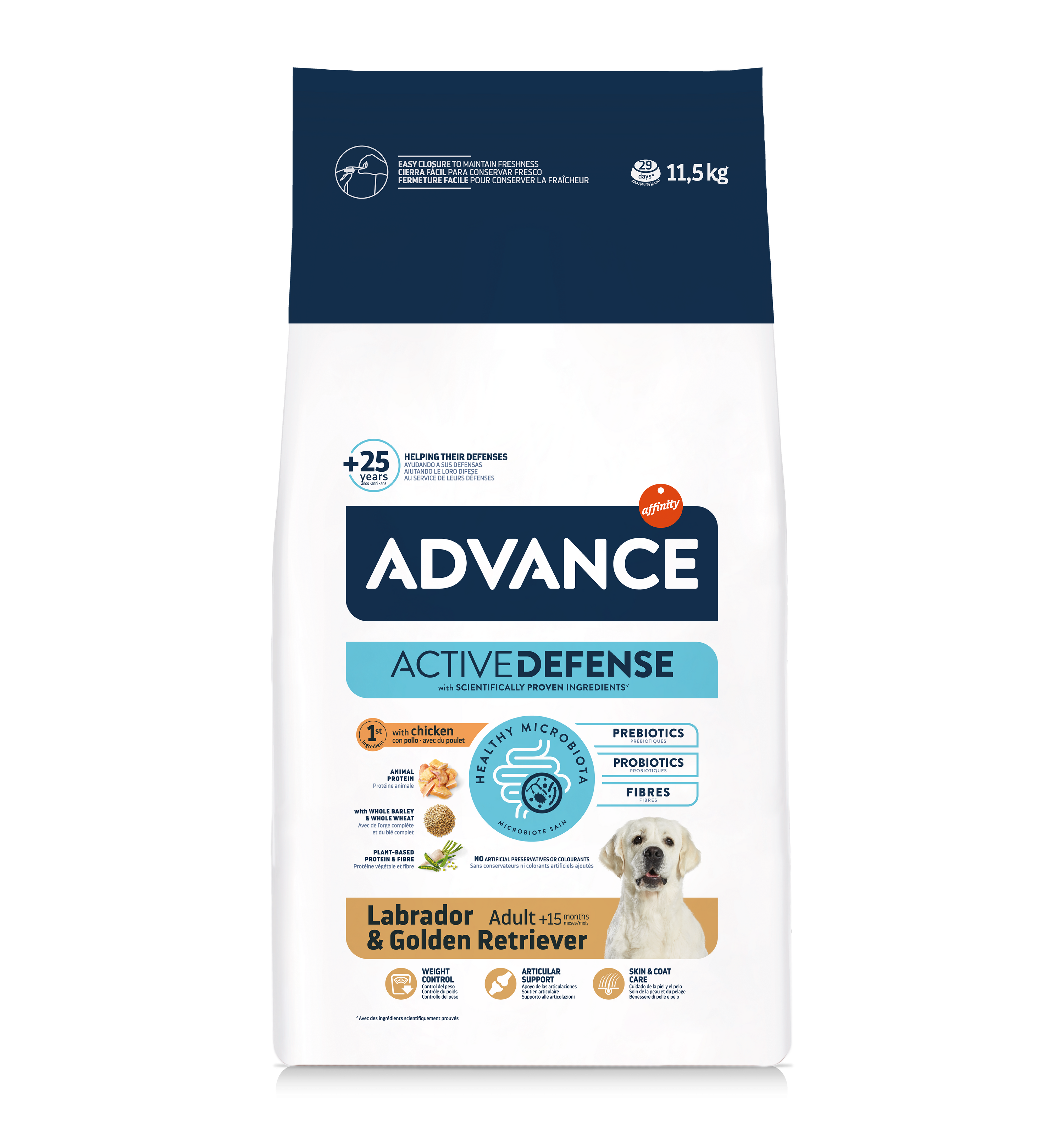 Advance Dog Labrador & Golden Retriever, 11.5 kg