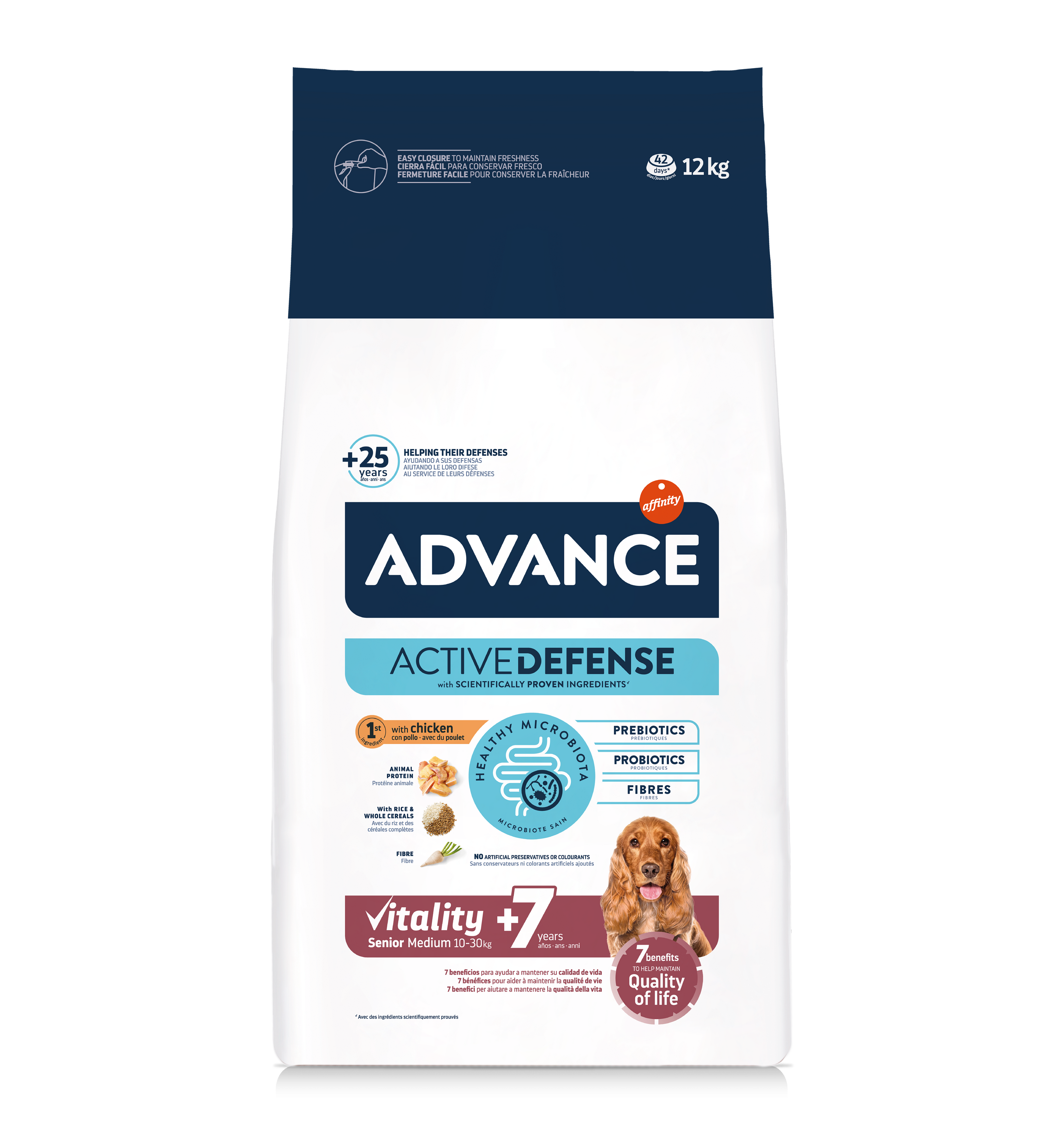 Advance Dog Medium Senior, 12 kg