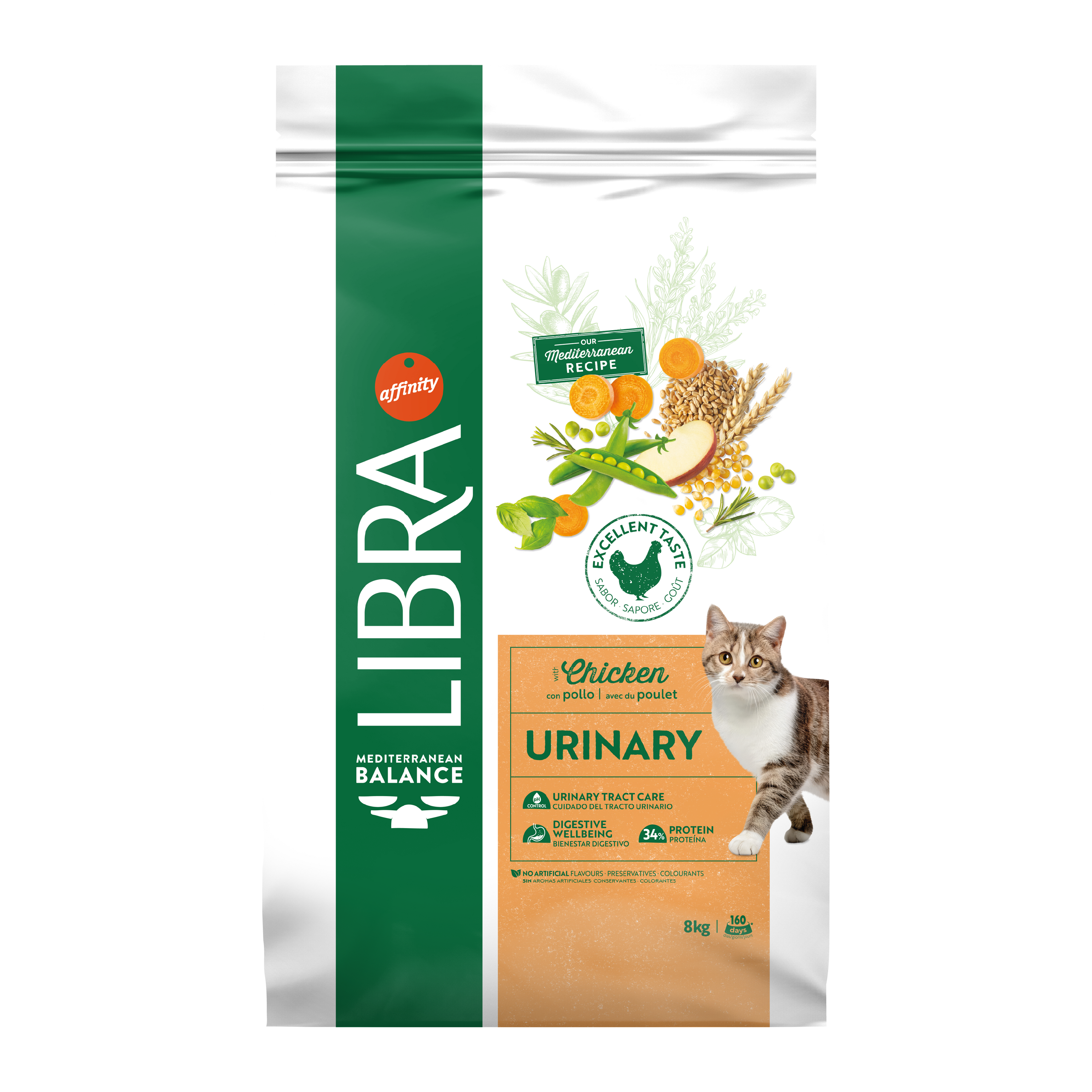 Hrana Uscata Pisici Adulte, Libra Cat Adult Urinary, 8 kg