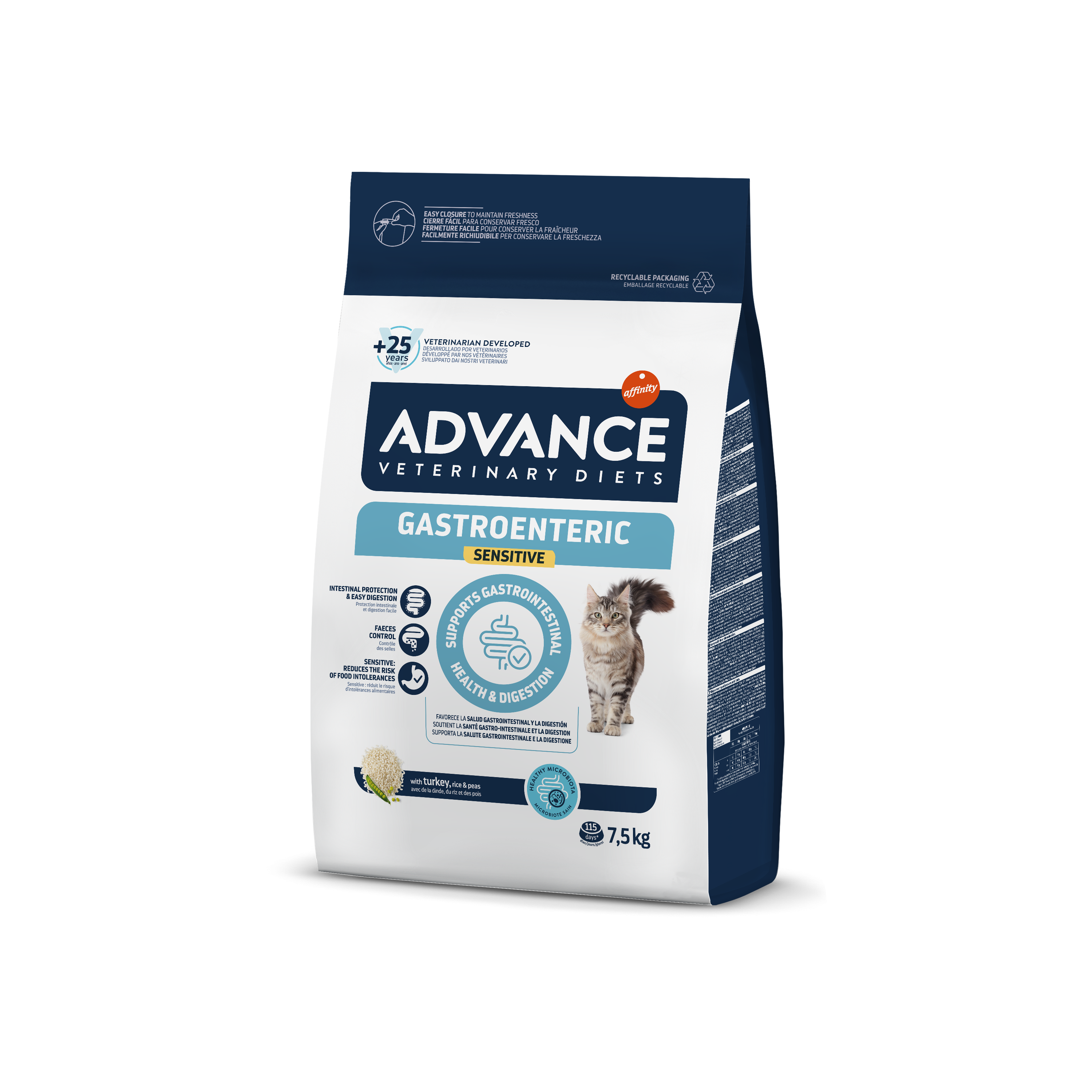 Advance Veterinary Diets Cat Gastroenteric Sensitive, 7.5 kg