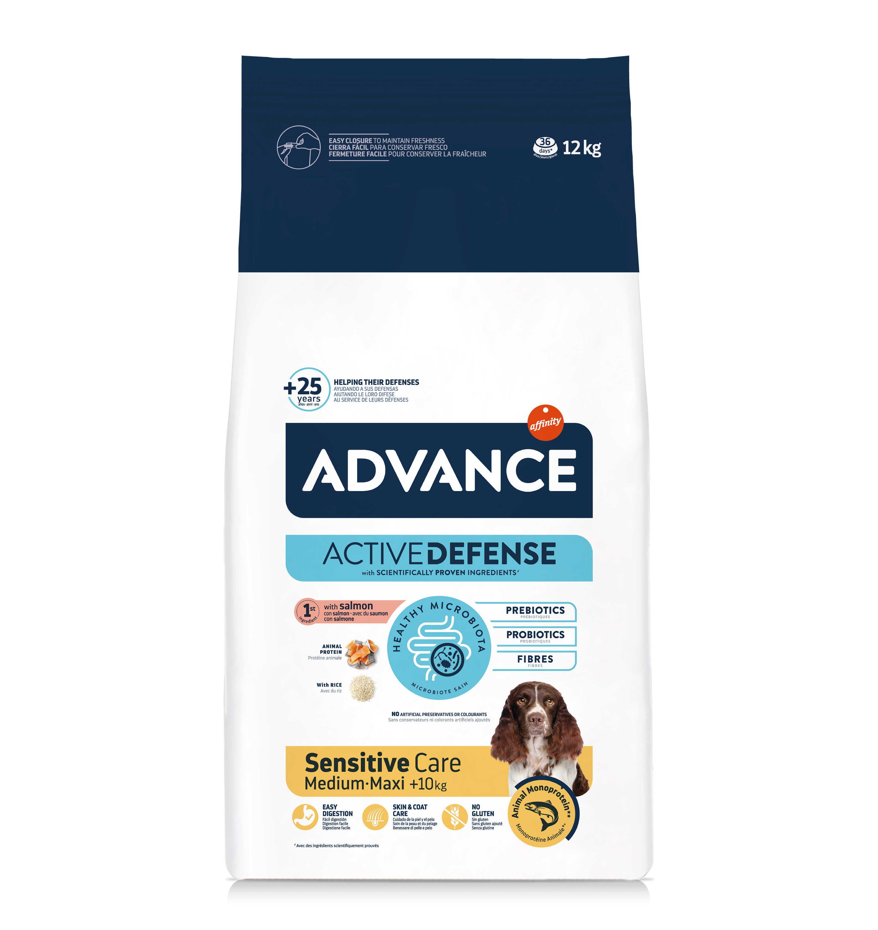 Advance Dog Sensitive Somon & Orez, 12 kg