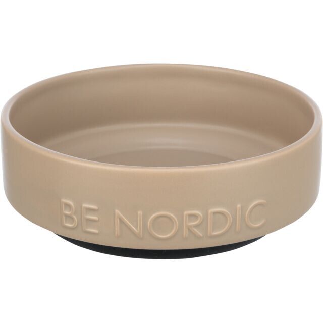 Trixie Bol Ceramic Be Nordic, 0.5 l/ ø 16 cm, Taupe