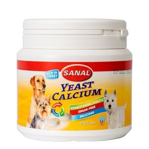 Sanal Dog Yeast Calcium, 350 g 350