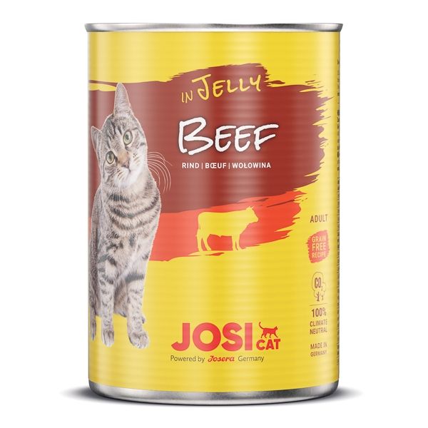 JosiCat Beef In Jelly, 12×400 G