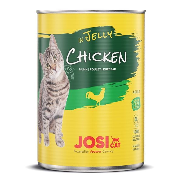 JosiCat Chicken In Jelly, 12×400 G