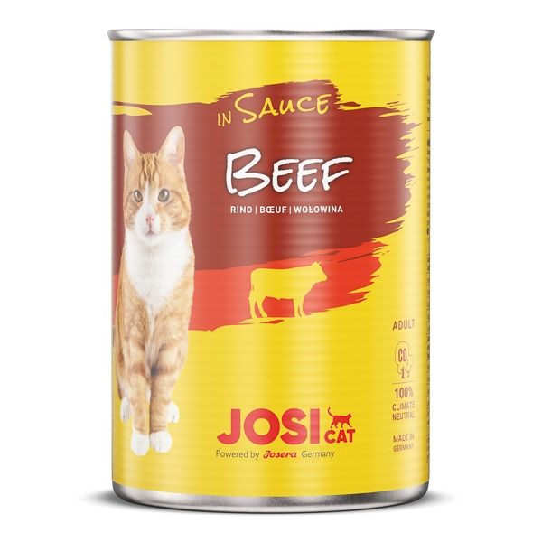 JosiCat Beef in Sauce, 12×415 g Hrana umeda Pisici 2023-09-29