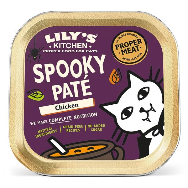 Lily’s Kitchen Halloween Chicken Dinner for Cats, 85 g Cat's