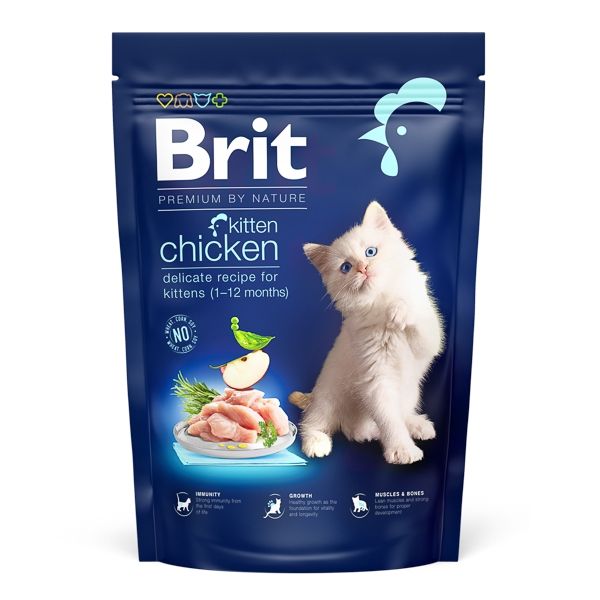 Brit Premium by Nature Cat Kitten Chicken, 800 g