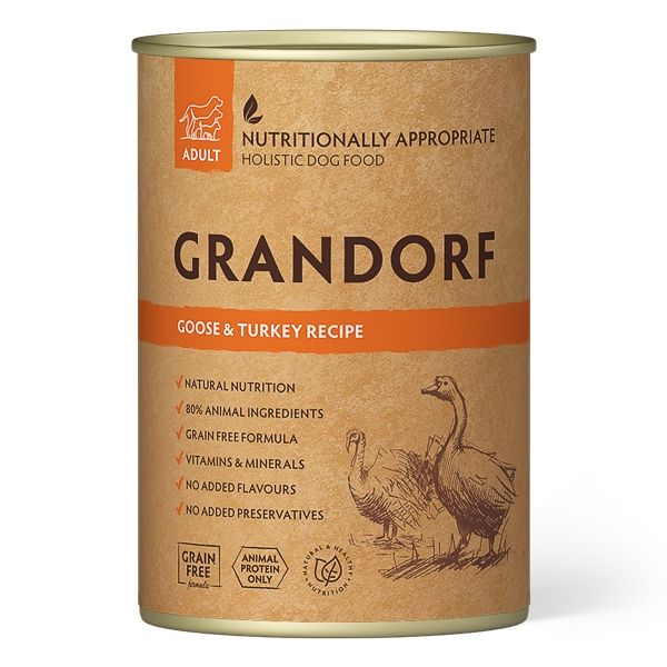 Grandorf Dog, Goose & Turkey, 400 g