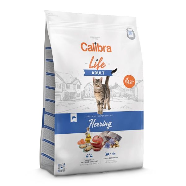 Calibra Cat Life Adult, Herring, 6 kg