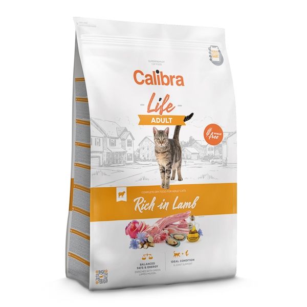 Calibra Cat Life Adult, Lamb, 1.5 kg