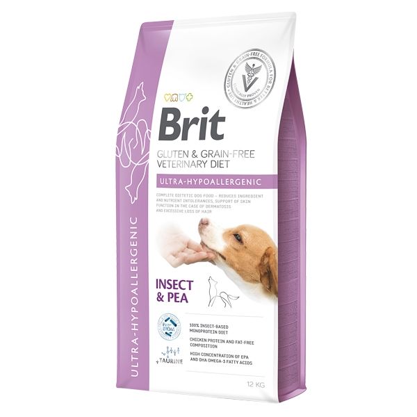 Brit Grain Free Veterinary Diets Dog Ultra-hypoallergenic, 12 kg