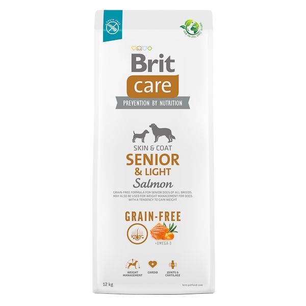 Brit Care Dog Grain-Free Senior & Light, 12 Kg