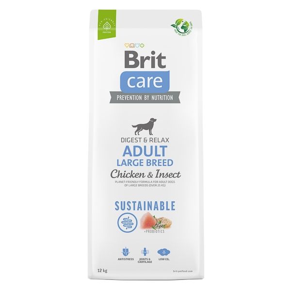 Brit Care Dog Sustainable Adult Large Breed, 12 kg Adult