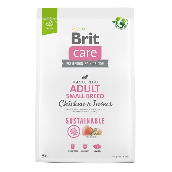 Brit Care Dog Sustainable Adult Small Breed, 3 Kg