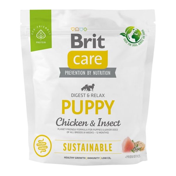 Brit Care Dog Sustainable Puppy, 1 kg Hrana Uscata Caini 2023-09-29
