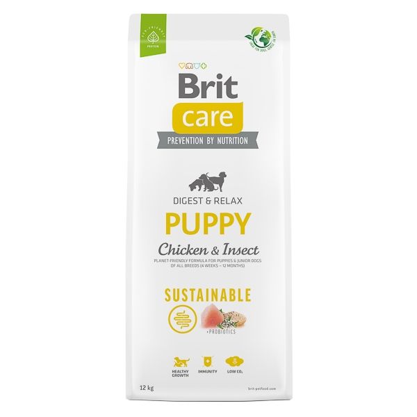 Brit Care Dog Sustainable Puppy, 12 kg Hrana Uscata Caini 2023-09-29