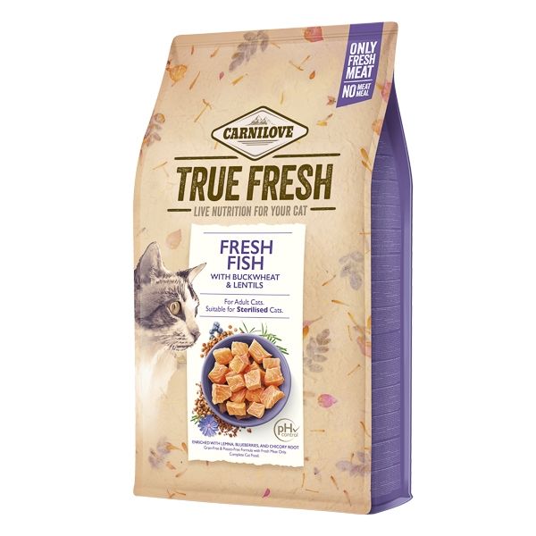 Carnilove True Fresh Cat Fish, 4.8 kg