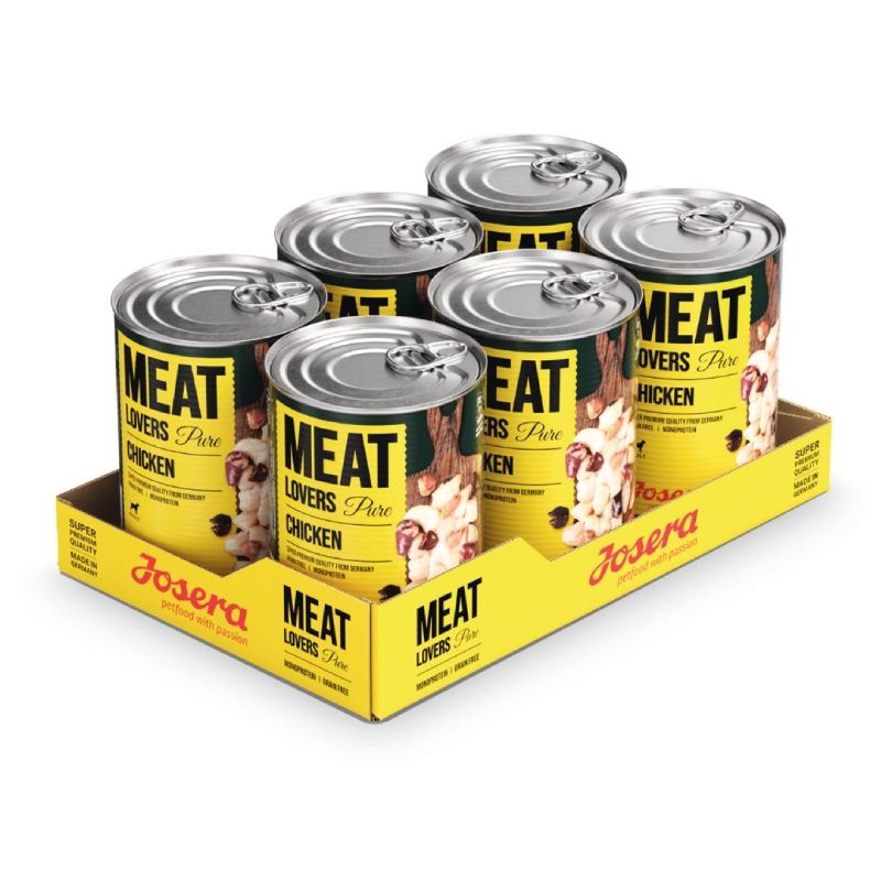 Josera Meatlovers Pure Chicken, 6x400 g