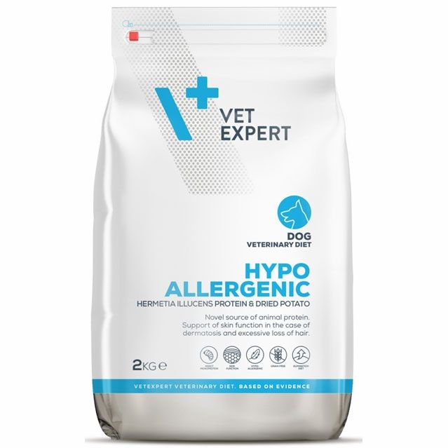 4t Dieta Veterinara Hypoallergenic Dog Insect, Vetexpert, 2 Kg