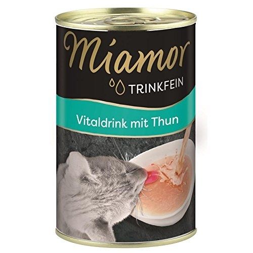 Hrana umed-lichida pisici, Miamor Vital Drink cu ton, 135 ml 135